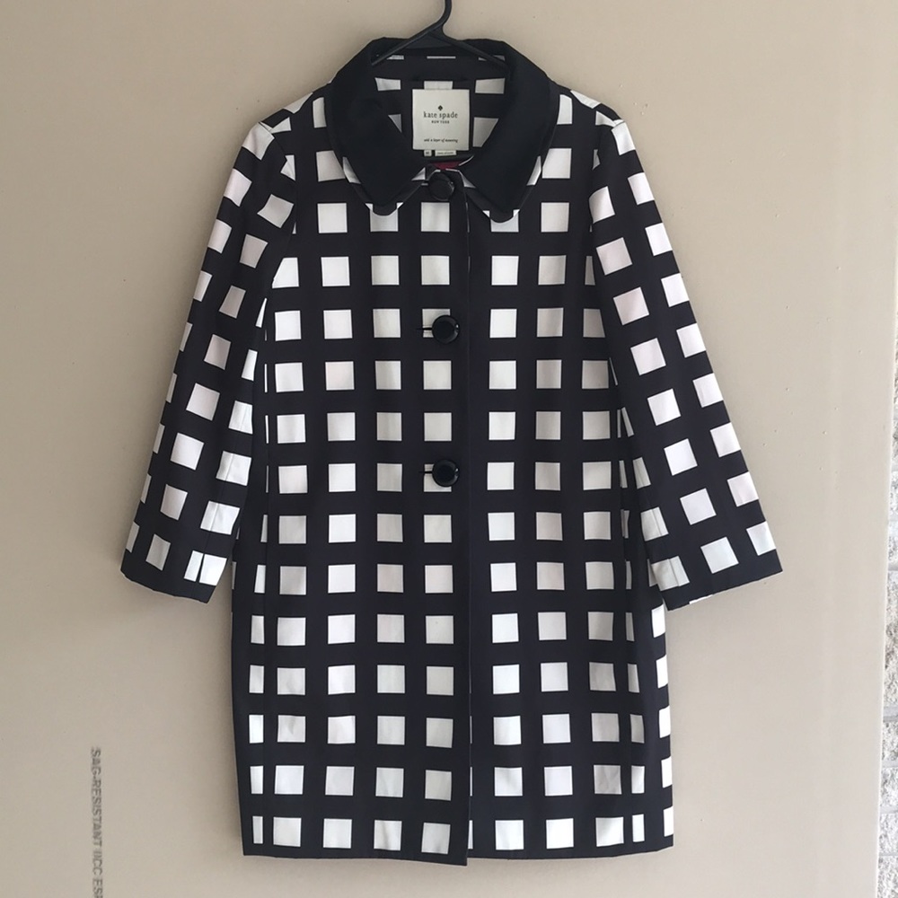 Kate Spade windowpane jacket.